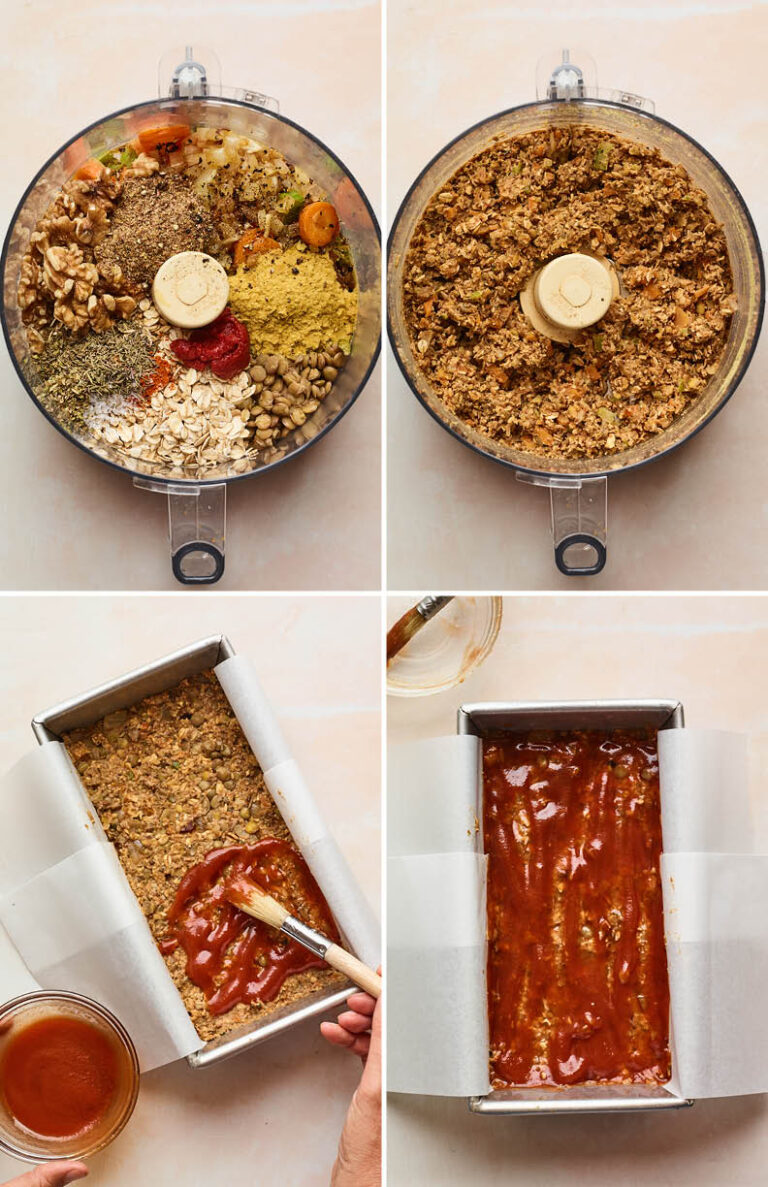Healthy Vegan Lentil Loaf (Vegan Meatloaf) Eating Bird Food