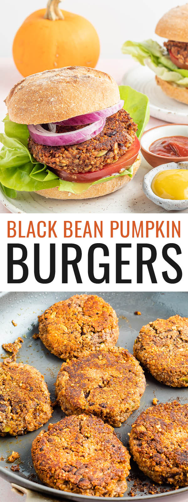 Black Bean Pumpkin Burgers Eating Bird Food
