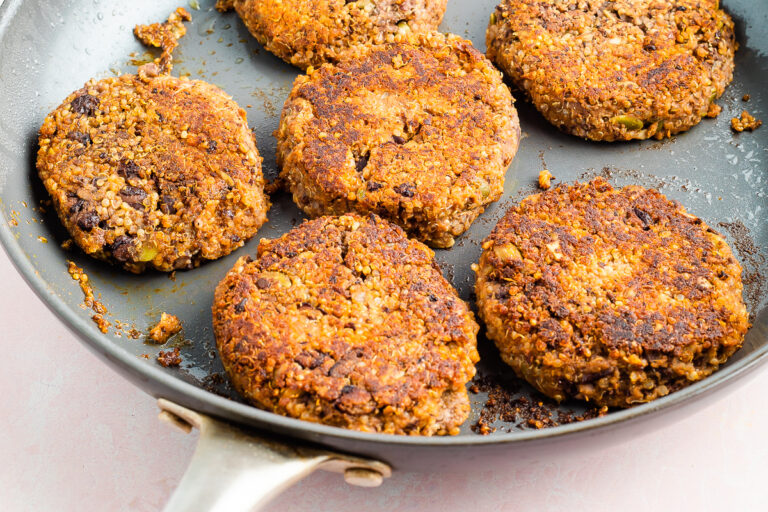 Black Bean Pumpkin Burgers Eating Bird Food