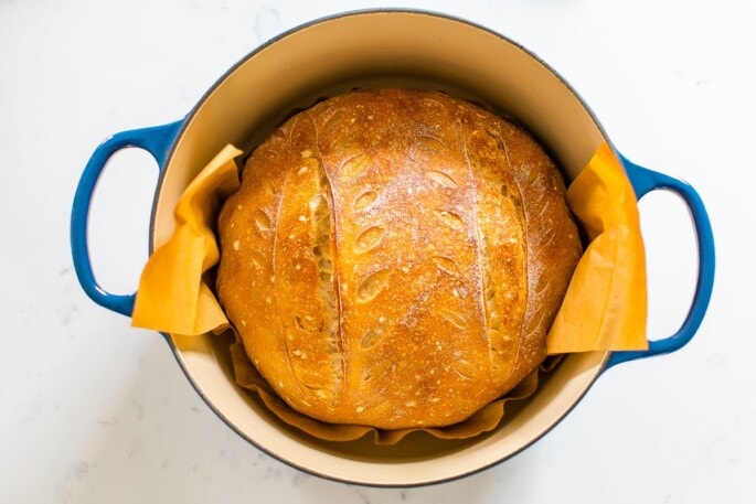 Baking: How to Make Dutch Oven Bread Recipe - Little Figgy Food