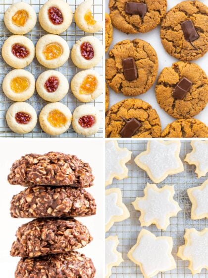 21 Healthy Christmas Cookie Recipes
