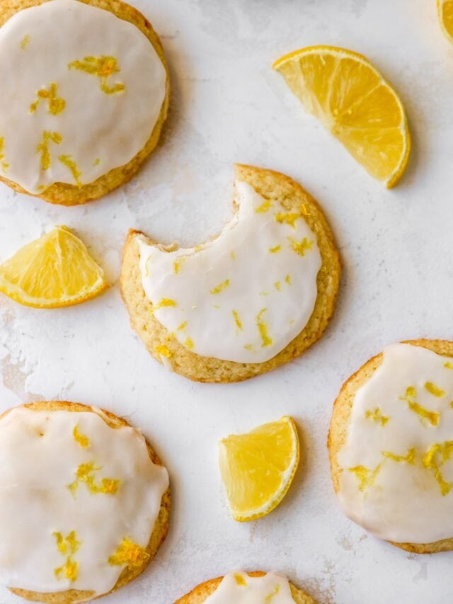 Almond Flour Lemon Cookies Eating Bird Food