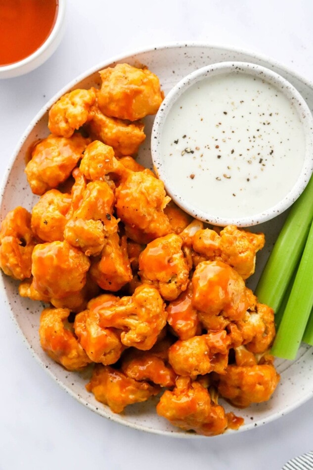 Air Fryer Buffalo Cauliflower