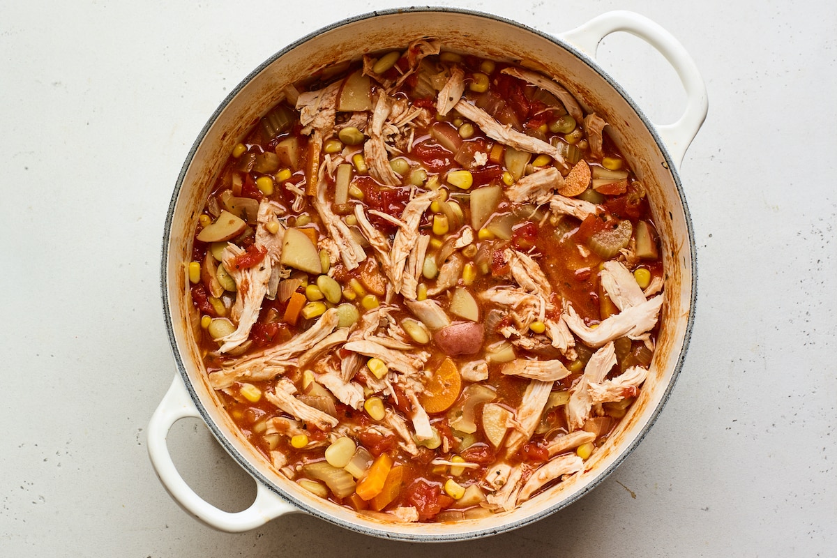 Healthy Brunswick Stew Eating Bird Food