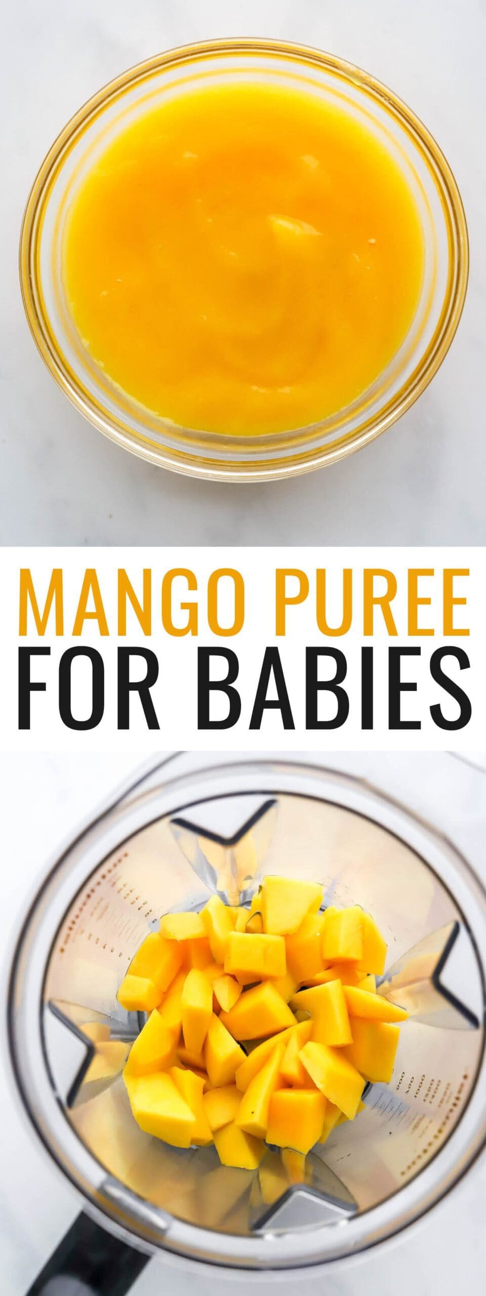 Mango Puree For Babies - Eating Bird Food