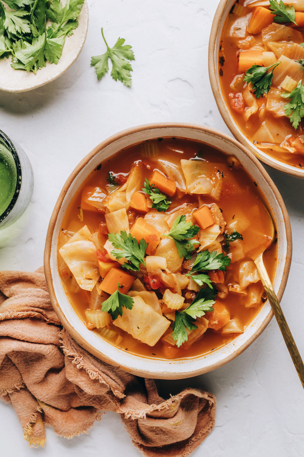 Tofu with Cabbage Noodles Eating Bird Food