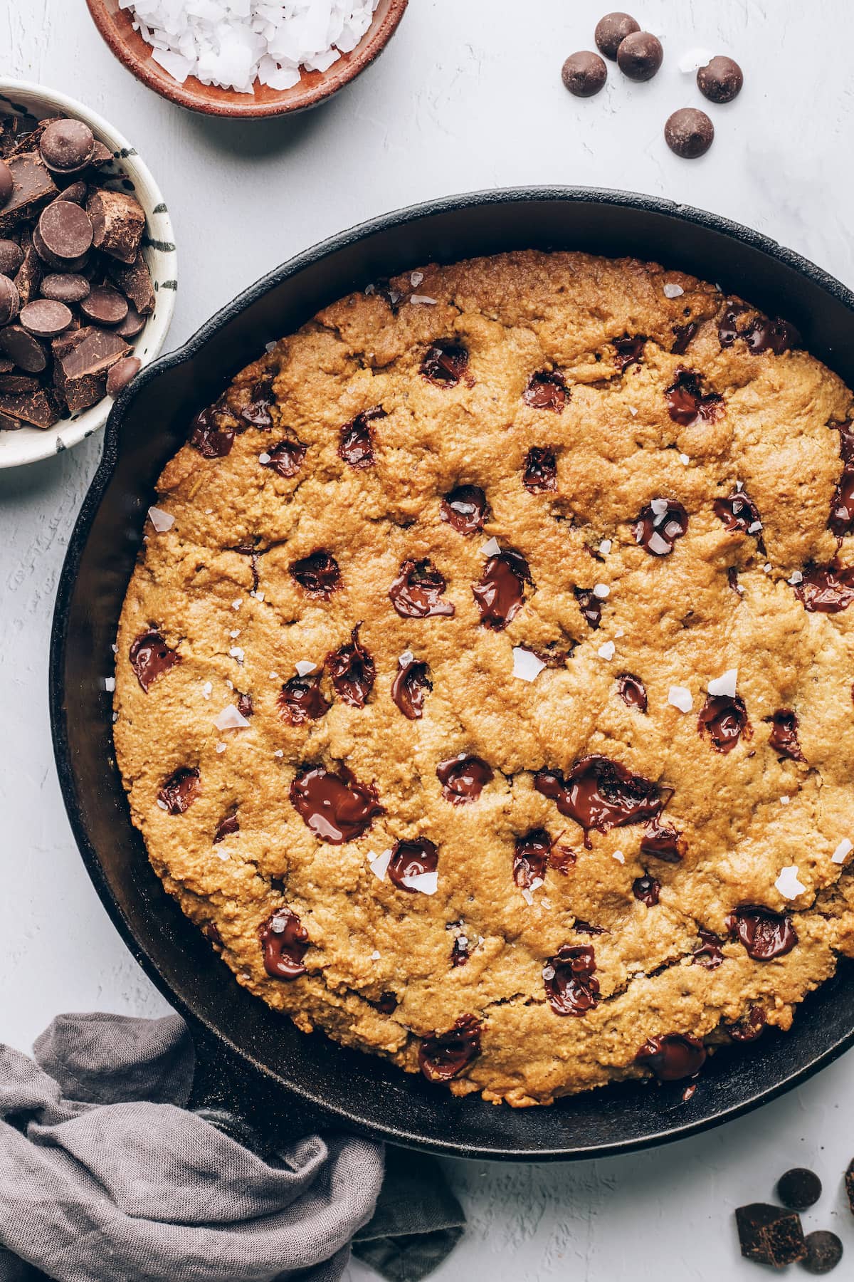 Cast-Iron Skillet Chocolate Chip Cookie