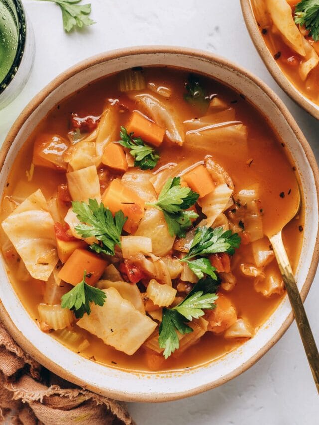 Cabbage Soup Eating Bird Food