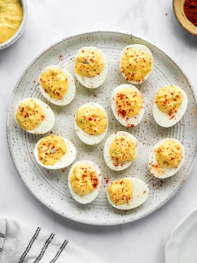 Healthy Deviled Eggs Eating Bird Food