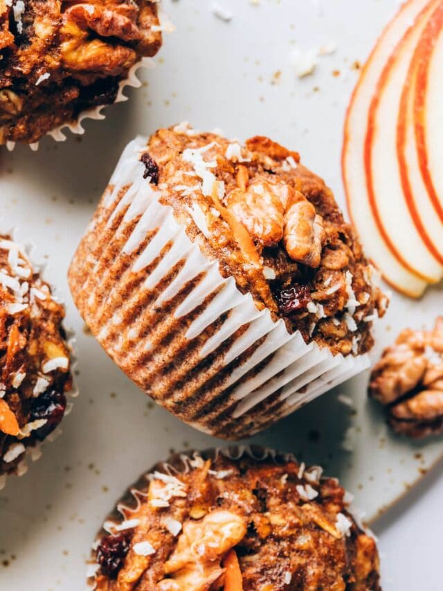 Morning Glory Muffins Eating Bird Food