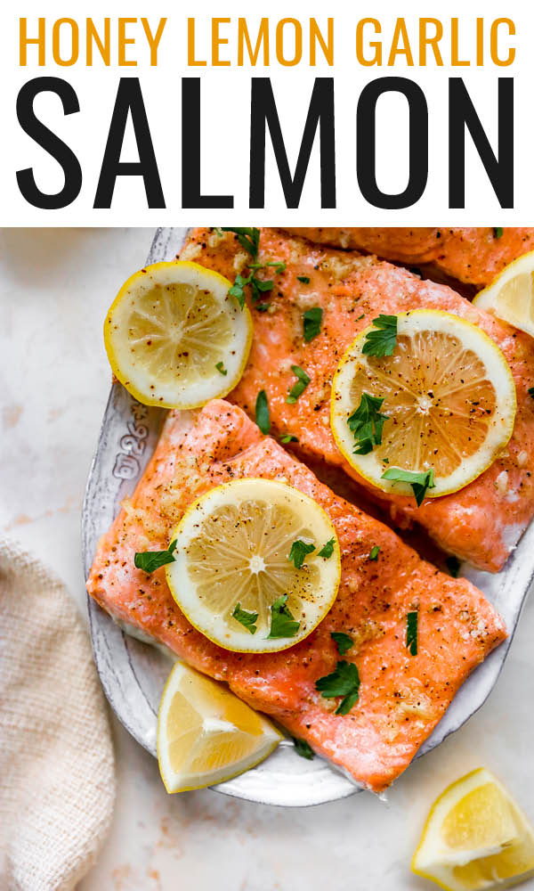 Honey Lemon Garlic Salmon - Eating Bird Food