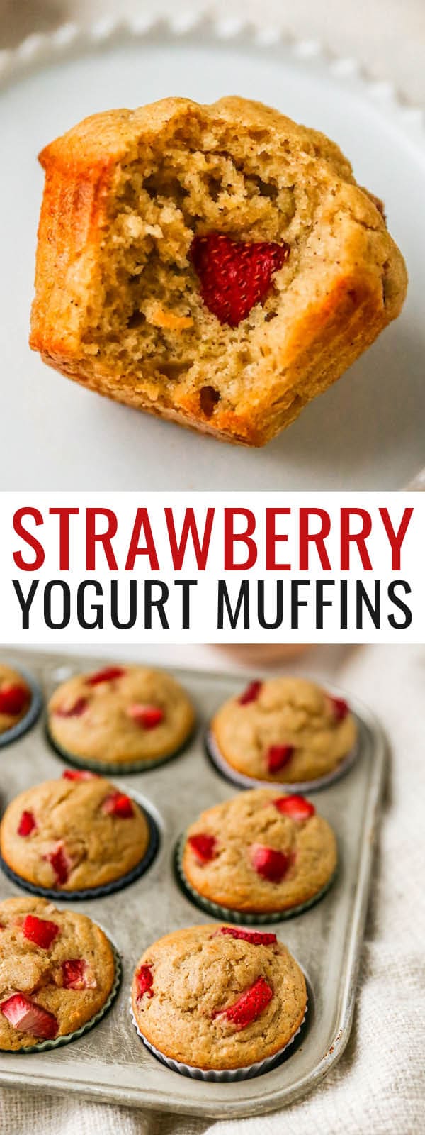 Strawberry Yogurt Muffins Eating Bird Food