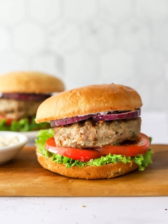 The Best Turkey Burger - Eating Bird Food