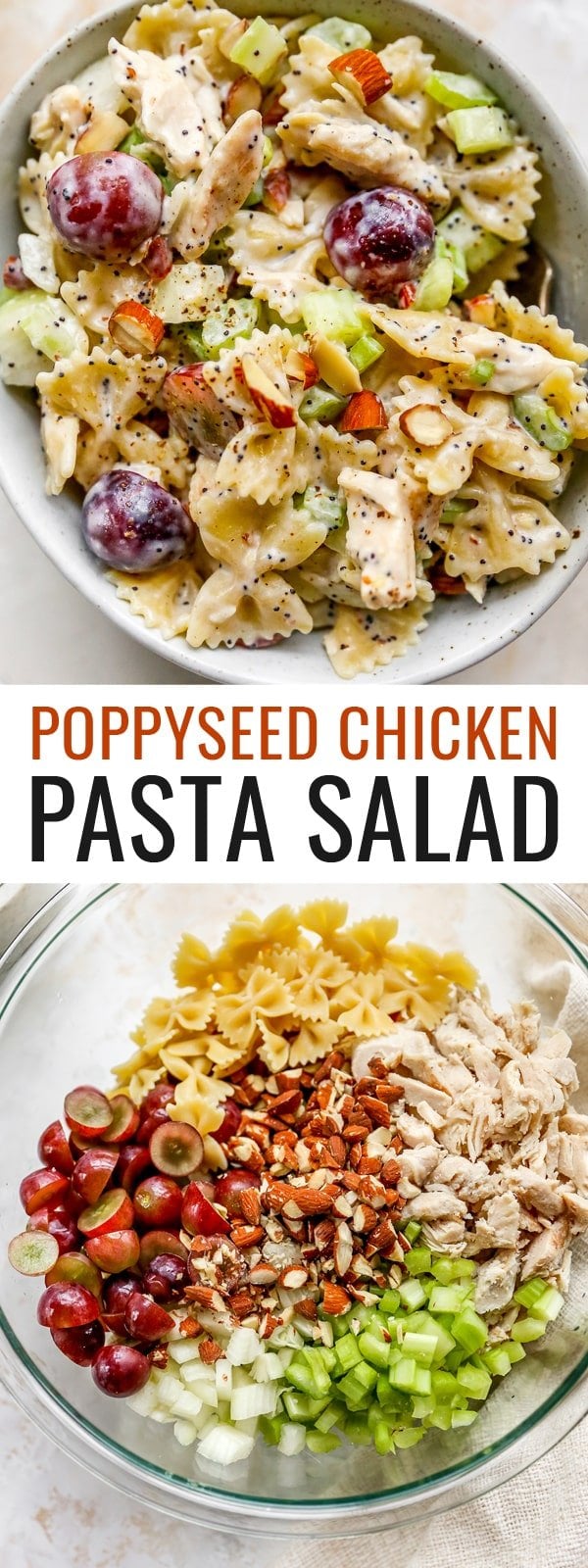Poppy Seed Chicken Pasta Salad Eating Bird Food