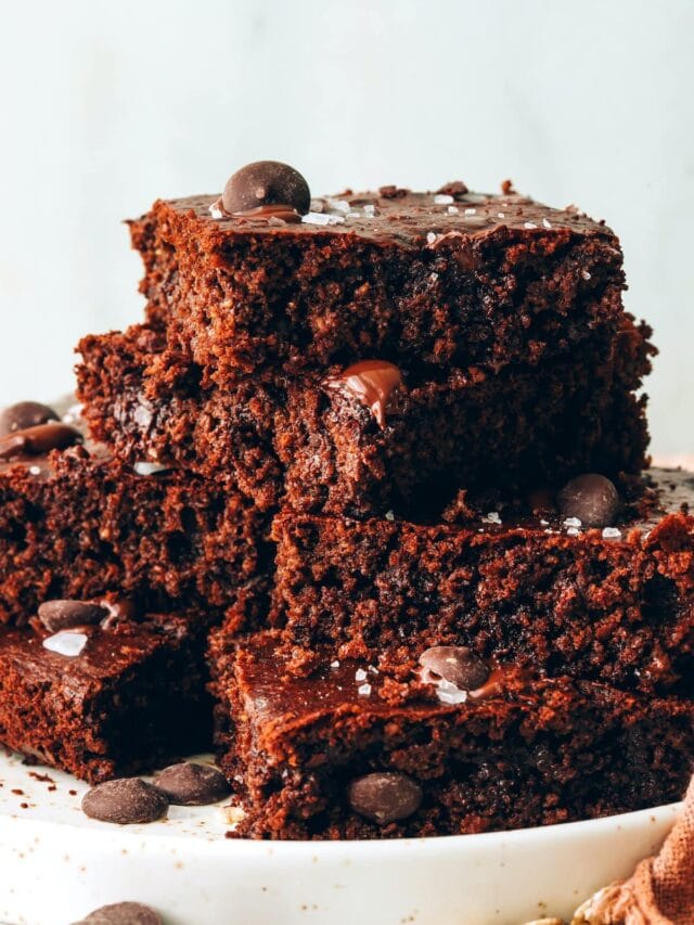 Oat Flour Brownies Eating Bird Food