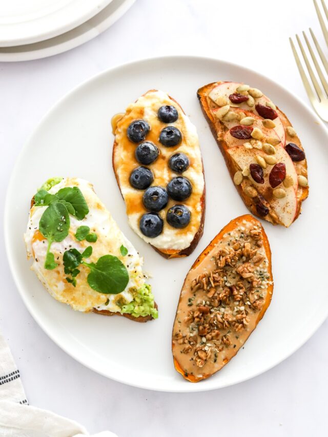 Sweet Potato Toast (4 Ways) Eating Bird Food