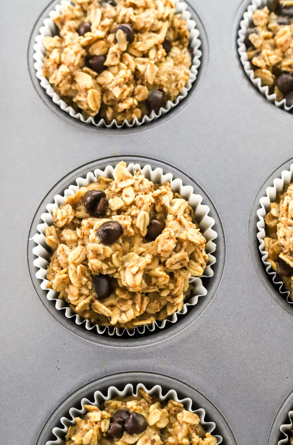 Peanut Butter Banana Baked Oatmeal Cups Eating Bird Food