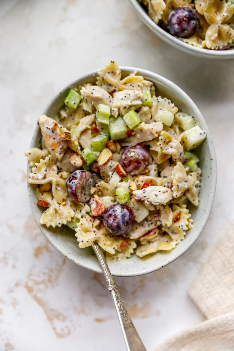 Poppy Seed Chicken Pasta Salad Eating Bird Food
