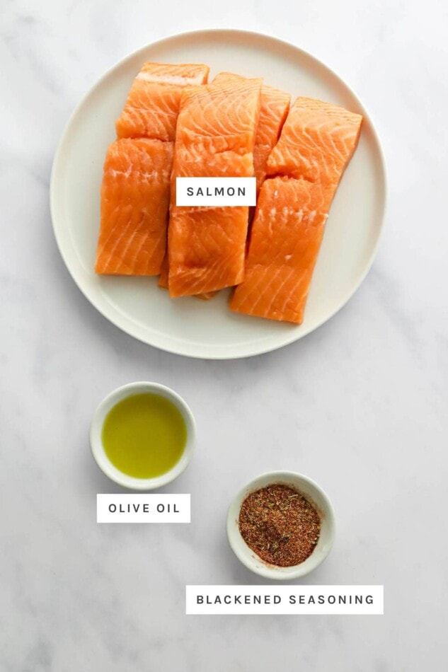 what goes with blackened salmon