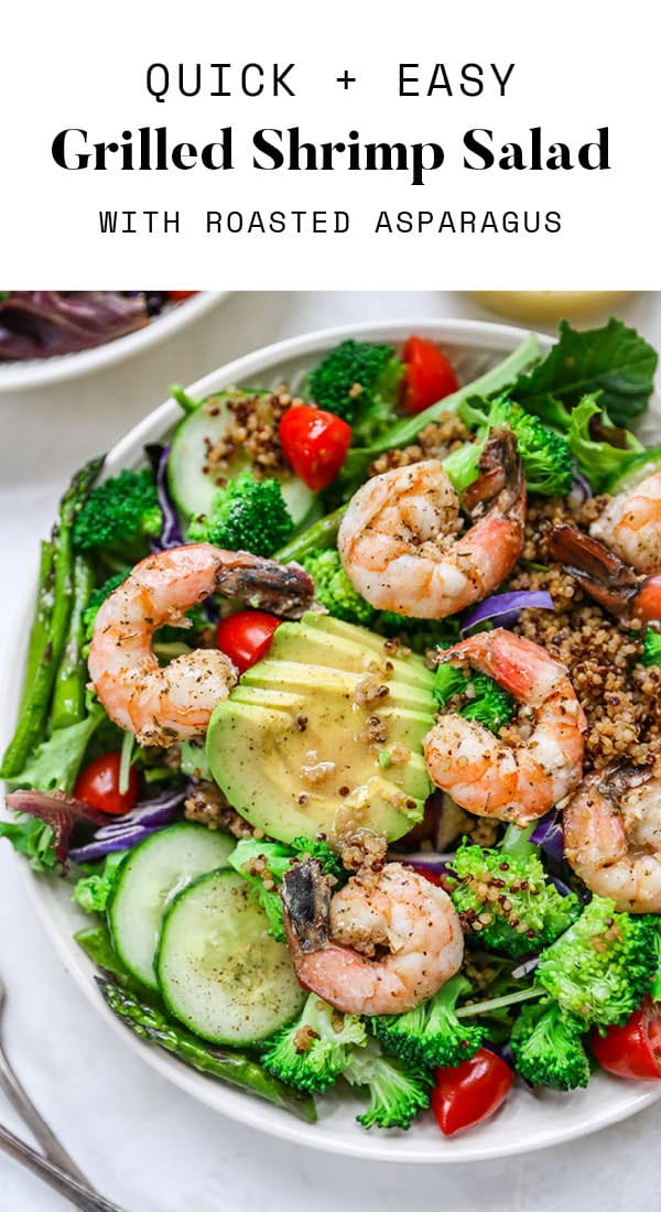 Grilled Shrimp Salad Eating Bird Food