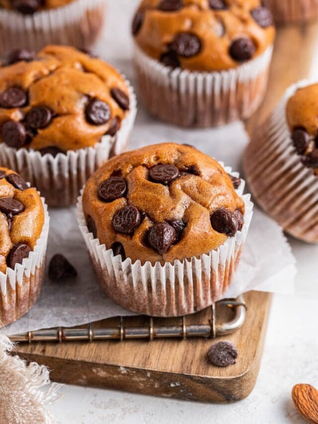 Protein Muffins Eating Bird Food