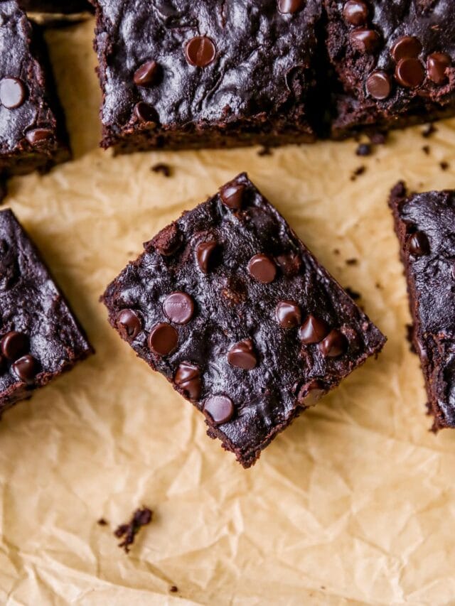 GlutenFree Zucchini Brownies Eating Bird Food