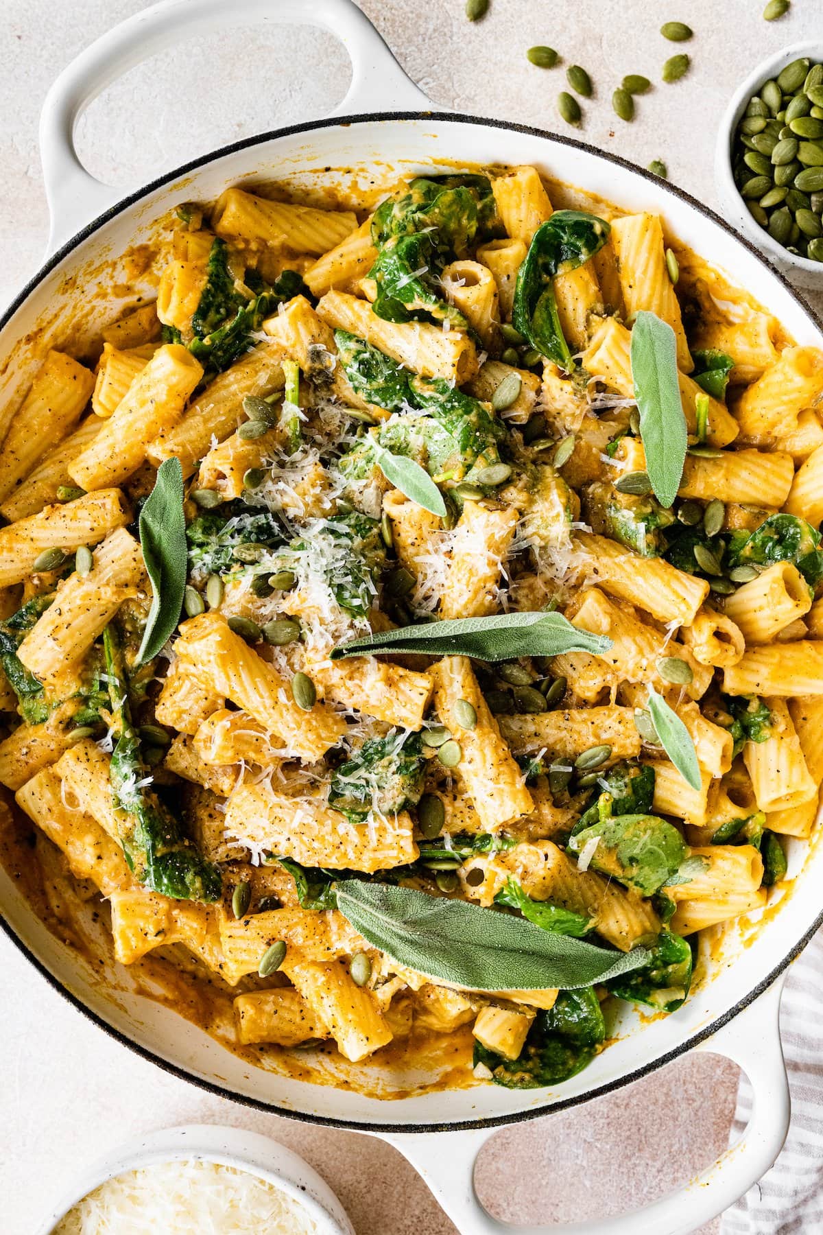 Creamy Pumpkin Pasta - Eating Bird Food