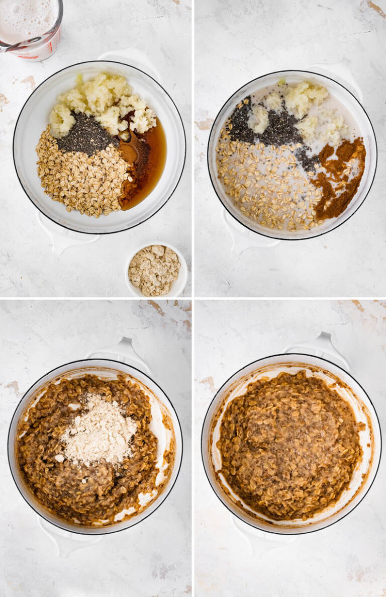 Cauliflower Oatmeal Eating Bird Food