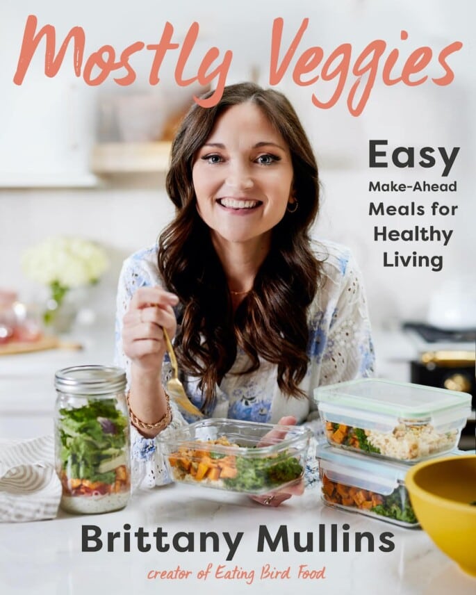 Cover of Mostly Veggies Cookbook by Brittany Mullins