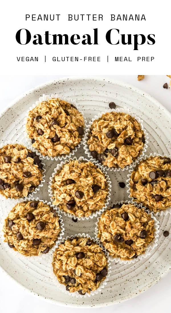 Peanut Butter Banana Baked Oatmeal Cups Eating Bird Food