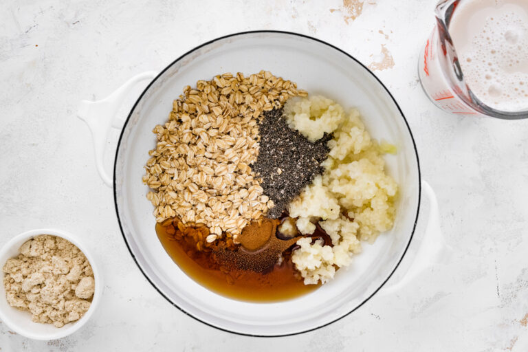 Cauliflower Oatmeal Eating Bird Food