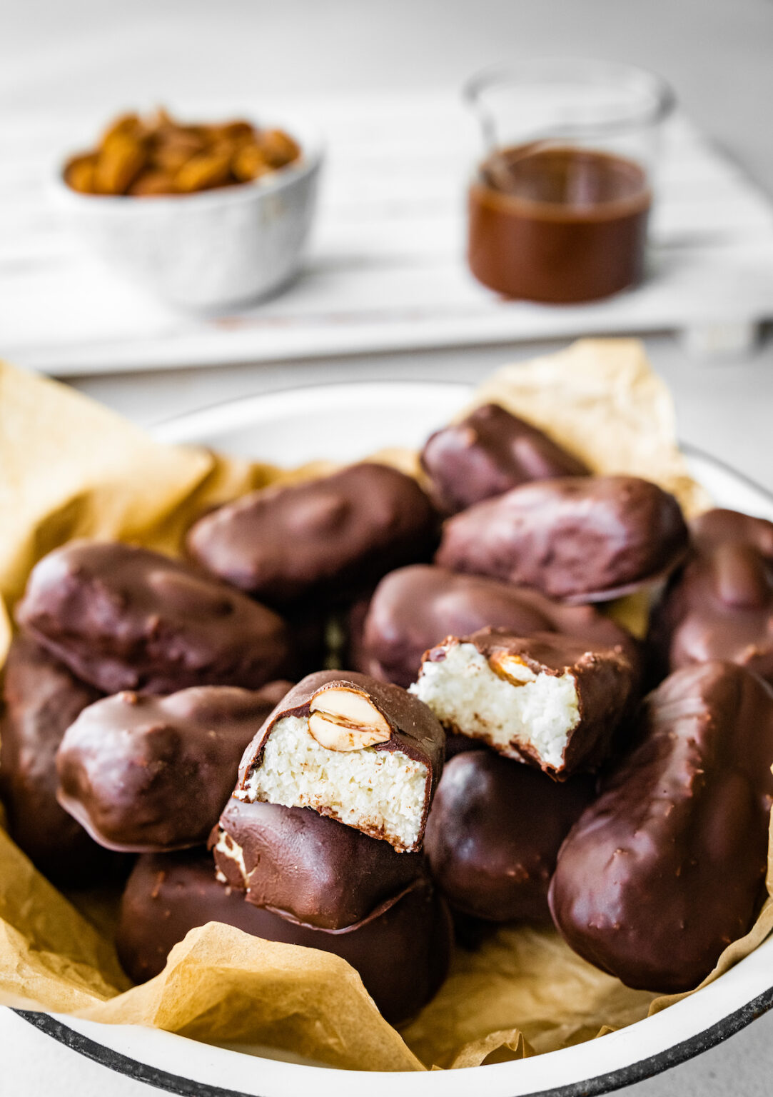 Almond Joy Bars Eating Bird Food