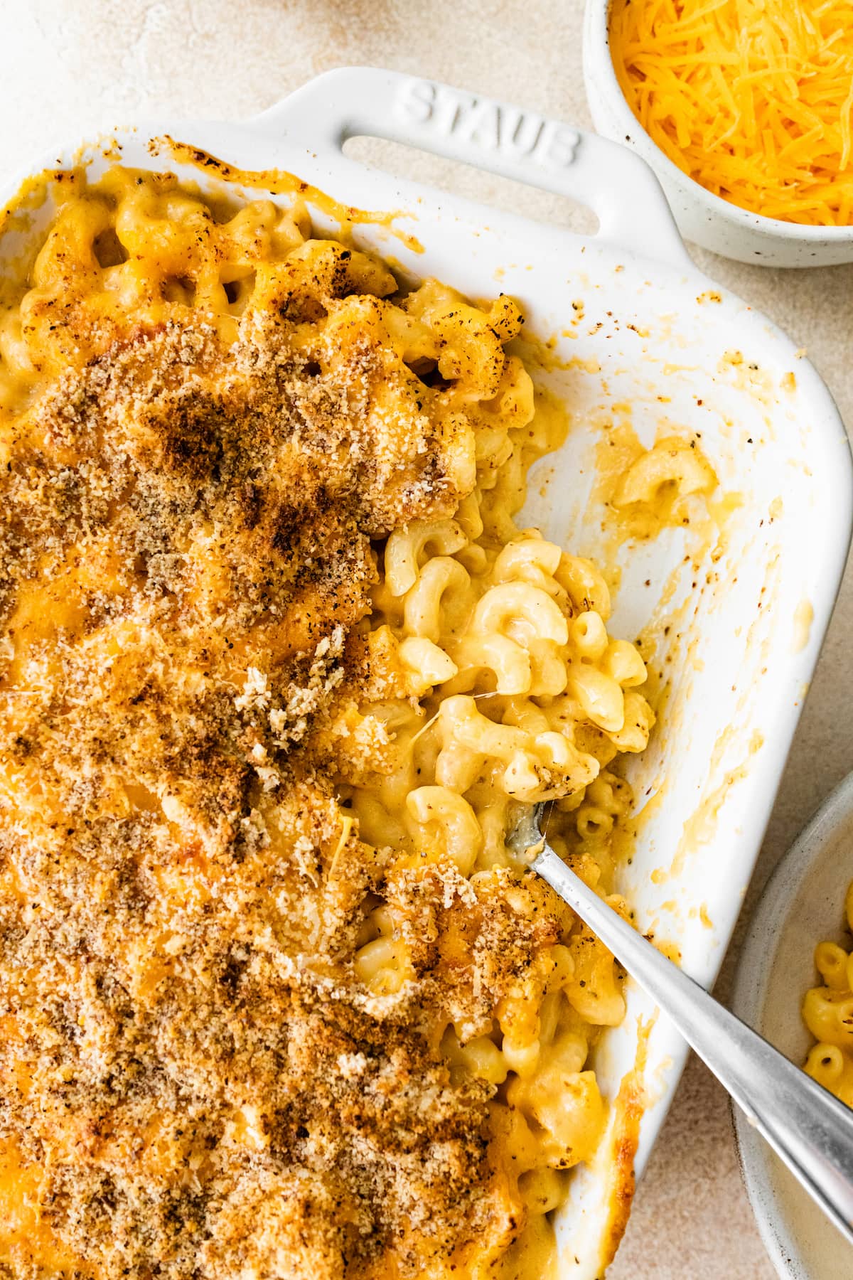 Healthy Baked Mac and Cheese - Eating Bird Food