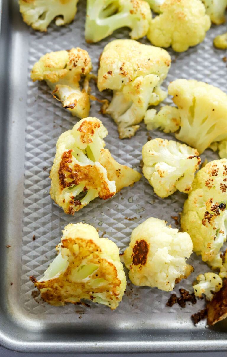 Easy Roasted Cauliflower Eating Bird Food