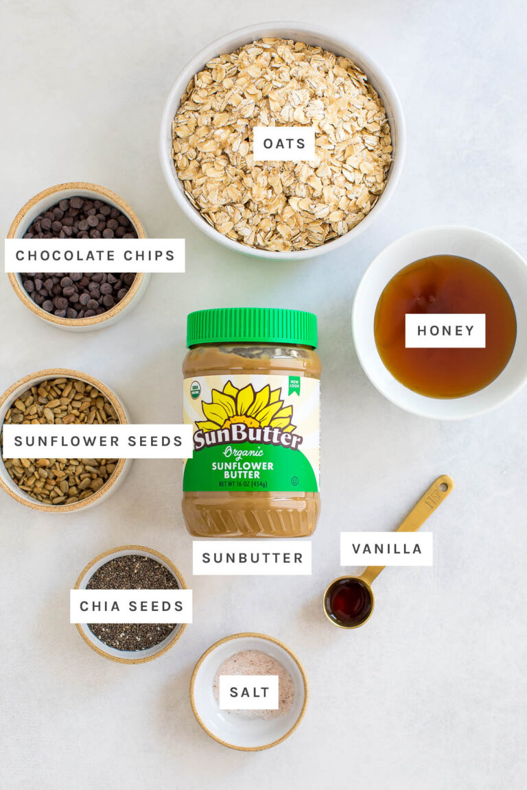 Nut Free Granola Bars (with SunButter) Eating Bird Food