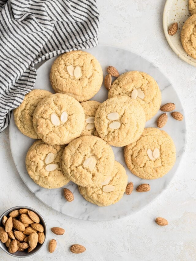 GlutenFree Almond Cookies Eating Bird Food