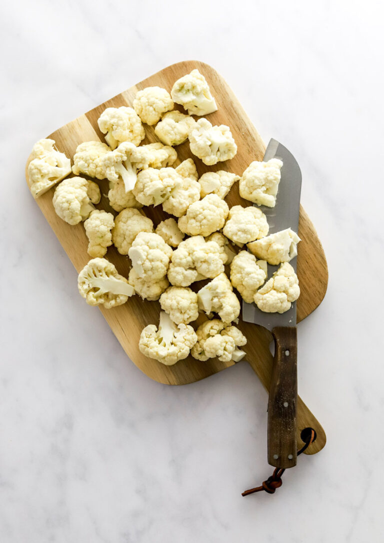 Easy Roasted Cauliflower Eating Bird Food