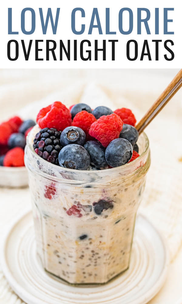 Low Calorie Overnight Oats - Eating Bird Food