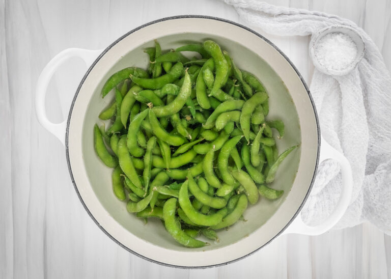Easy Edamame Eating Bird Food