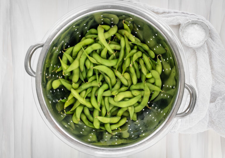Easy Edamame Eating Bird Food
