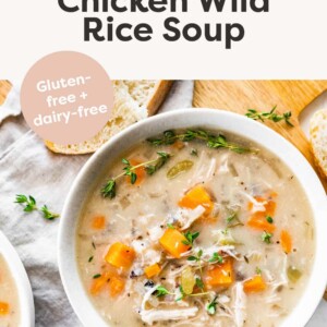 Slow Cooker Chicken Wild Rice Soup - Eating Bird Food