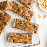 Chocolate peanut butter granola bars.