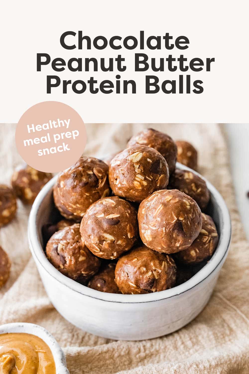 Chocolate Peanut Butter Protein Balls The Daily Inserts