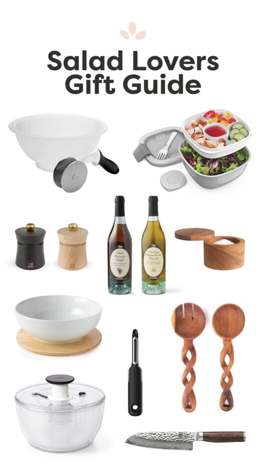 Salad-inspired Christmas gifts