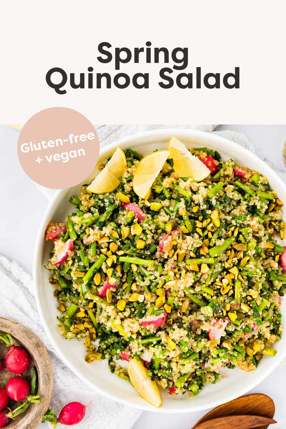 Spring Quinoa Salad Eating Bird Food