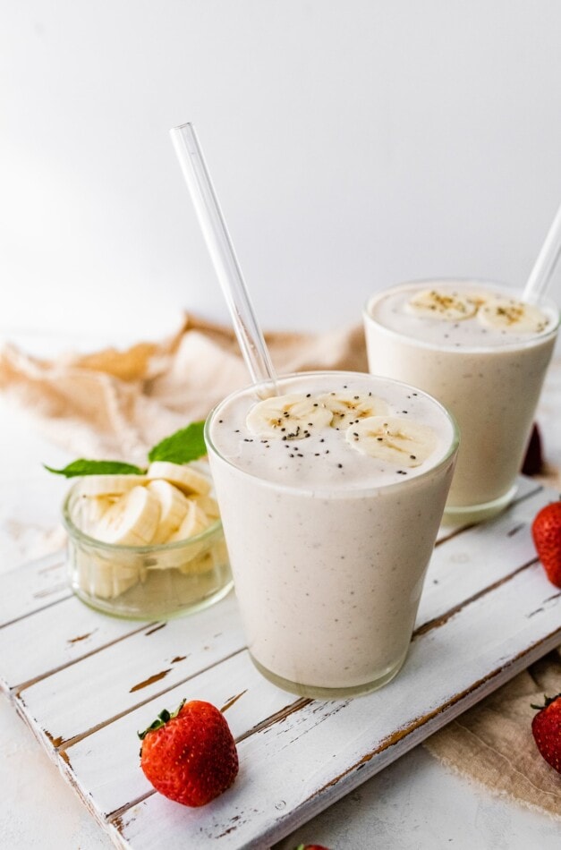 Banana Protein Shake • A Sweet Pea Chef