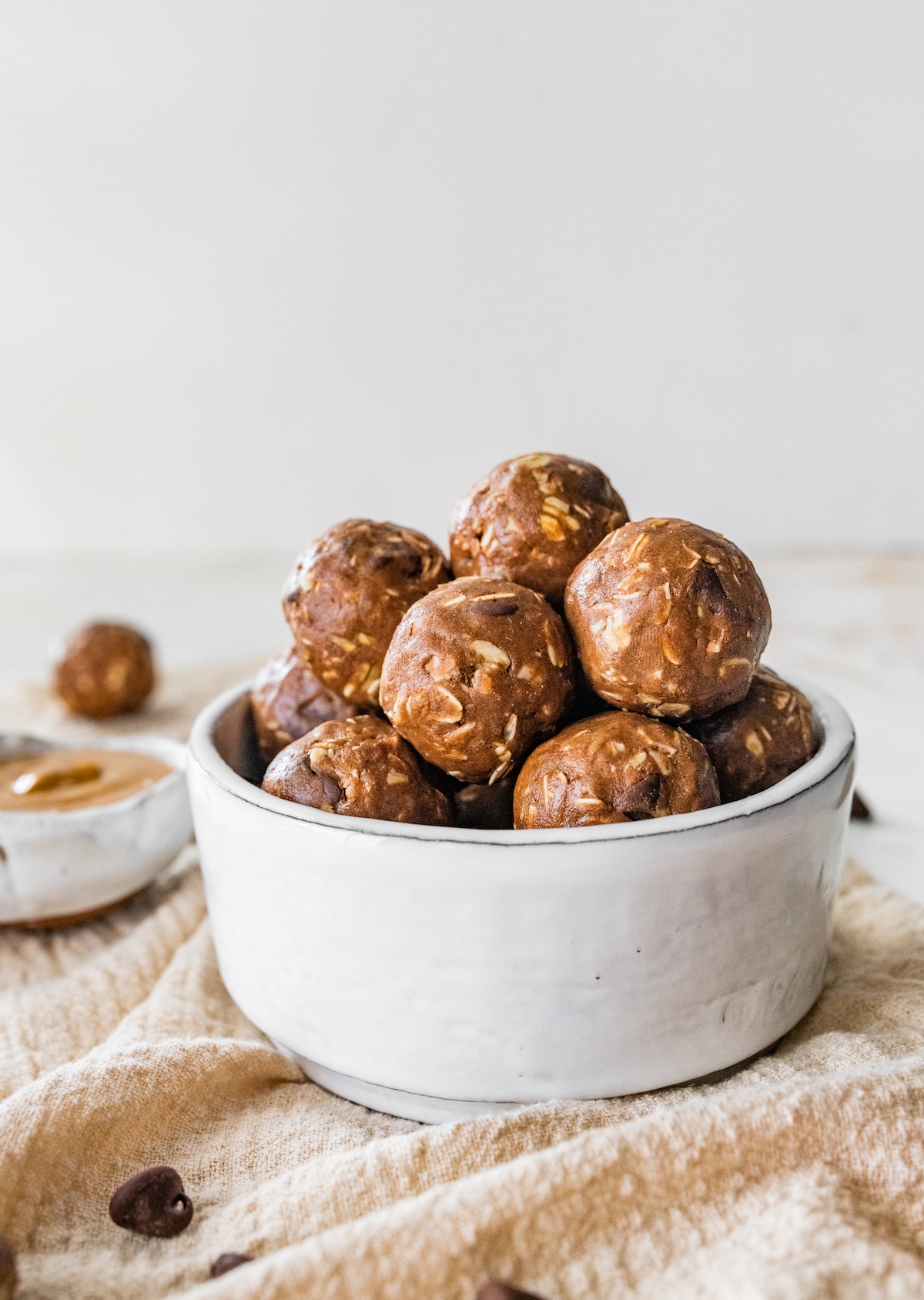Chocolate Peanut Butter Protein Balls Eating Bird Food