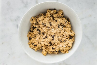 Ingredients mixed together.