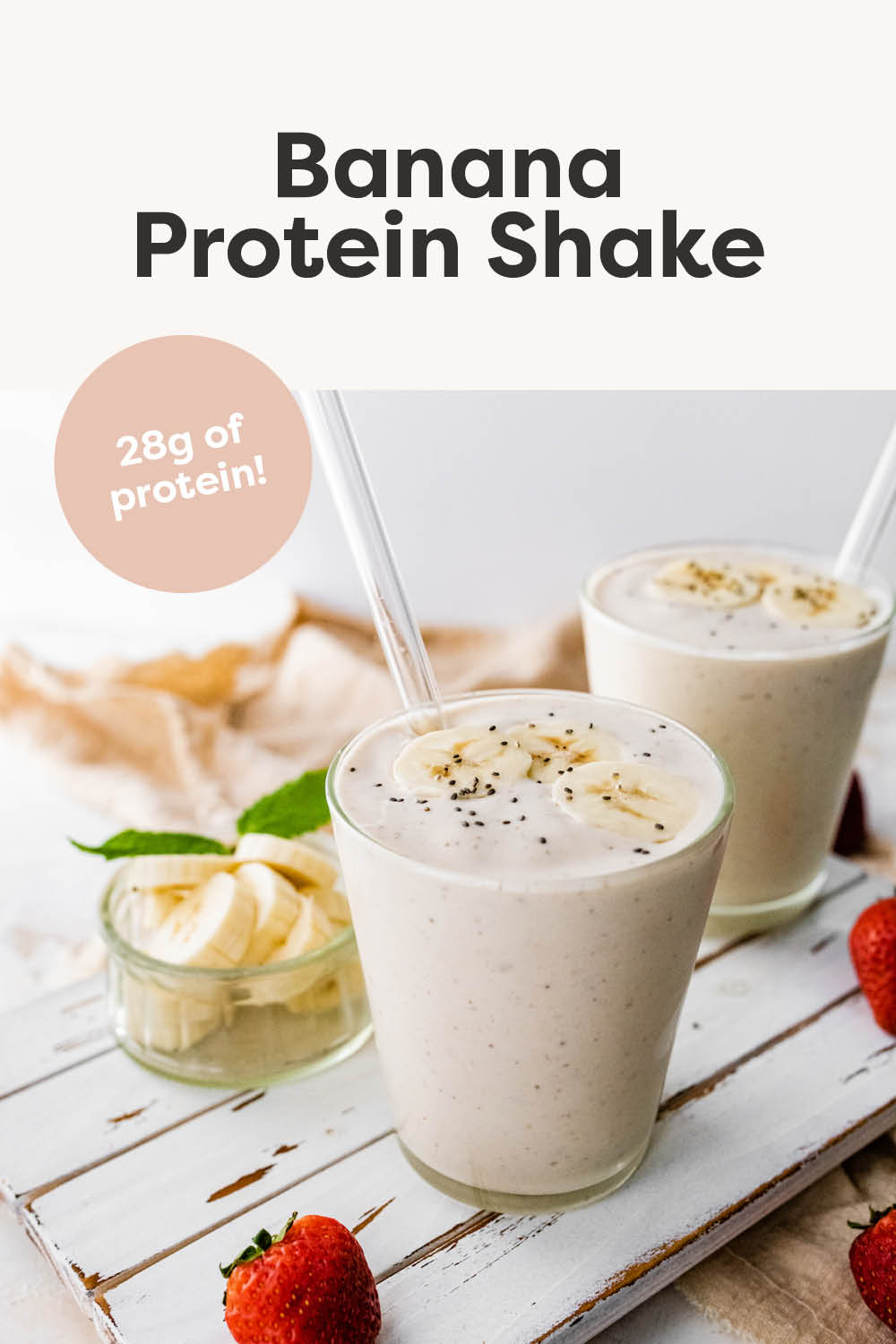 Banana Protein Shake - Eating Bird Food