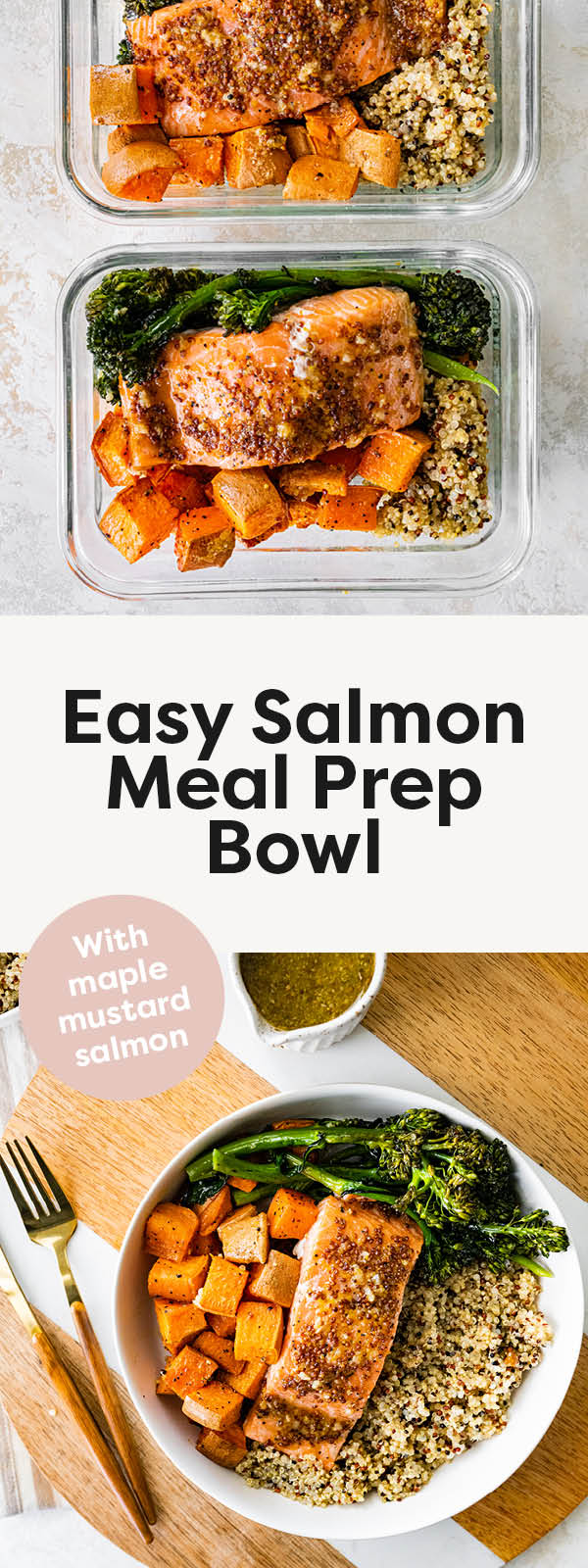 Easy Salmon Meal Prep Bowl The Daily Inserts